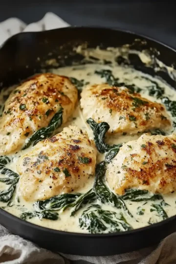 Creamy Spinach Chicken