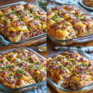 Crescent Roll Breakfast Casserole