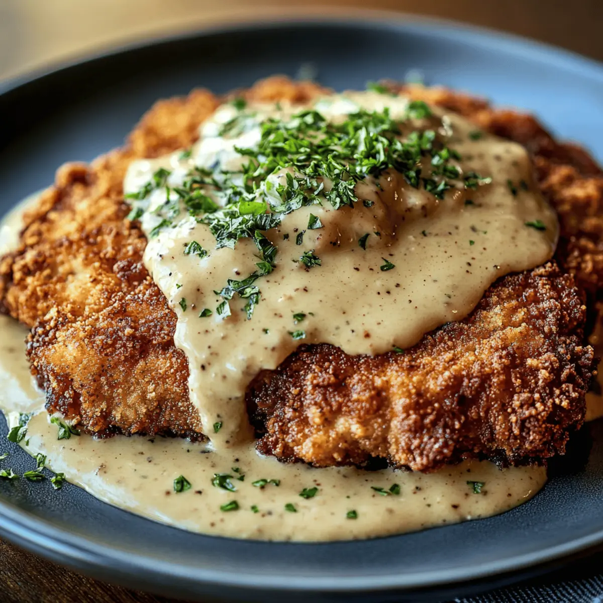 Crispy Buttermilk Chicken Fried Steak