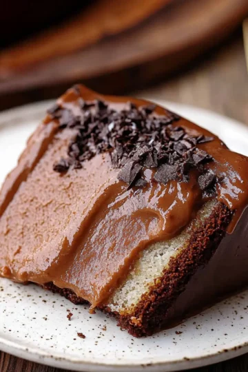 Dark Chocolate Mousse Cake