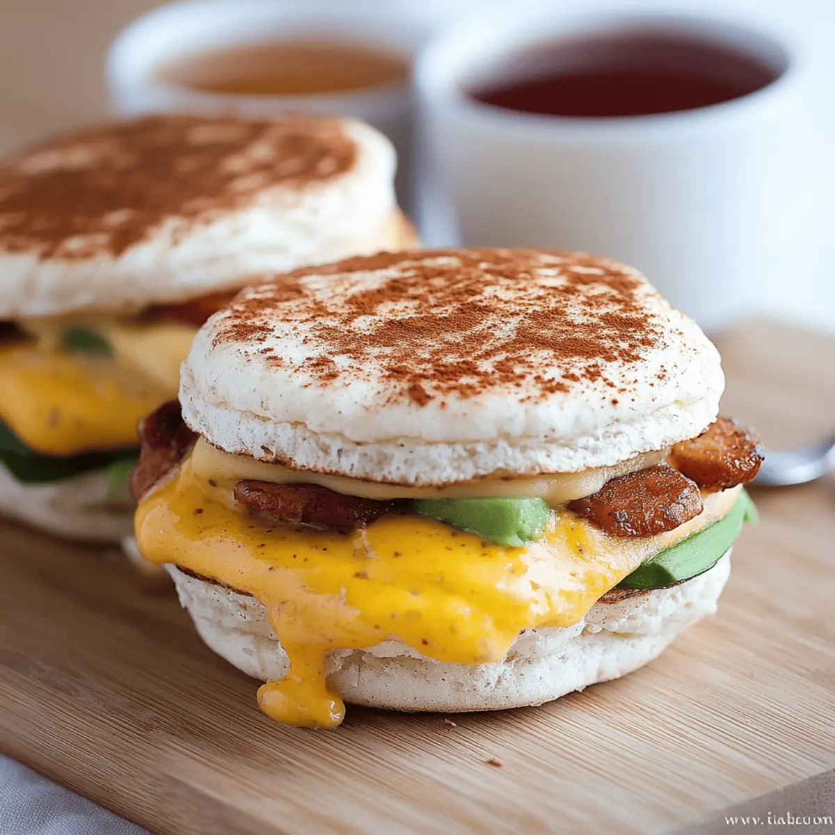 Freezer Breakfast Sandwiches