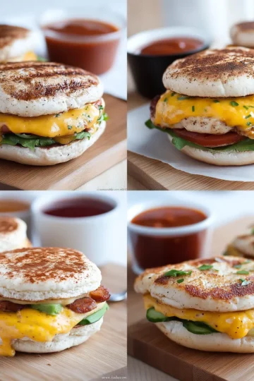Freezer Breakfast Sandwiches