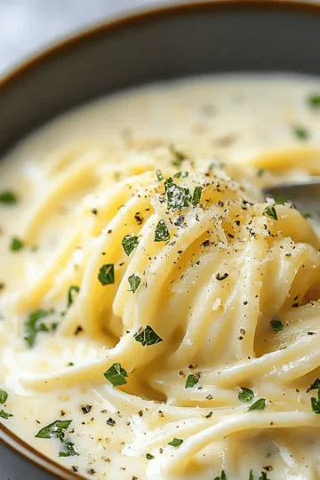 Garlic Parmesan Cream Sauce