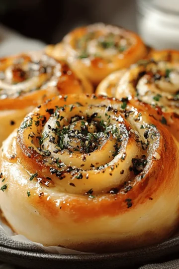 Garlic‑Swirl Rolls