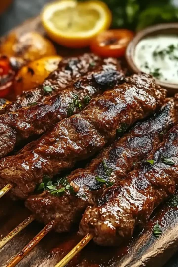 Greek Beef Souvlaki