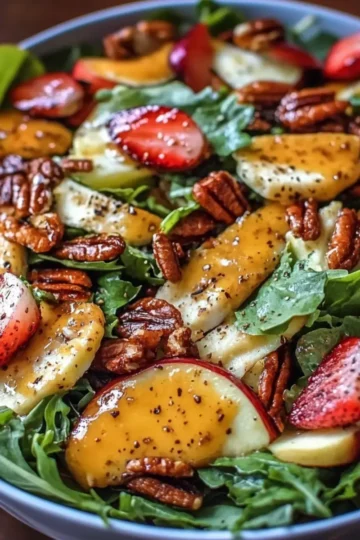 Harvest Honeycrisp Apple and Feta Salad