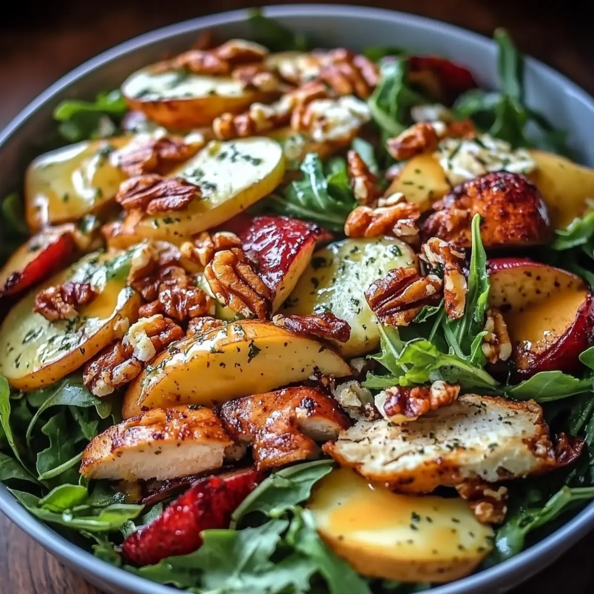 Harvest Honeycrisp Apple and Feta Salad