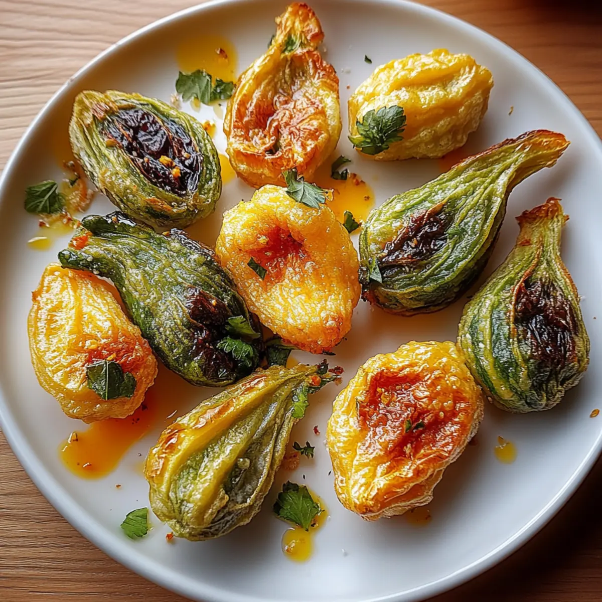 Healthy Pumpkin Blossoms