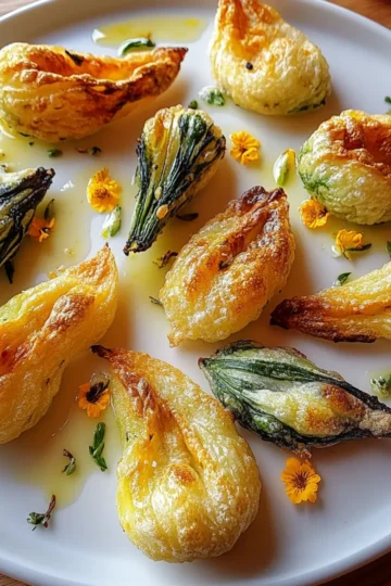 Healthy Pumpkin Blossoms