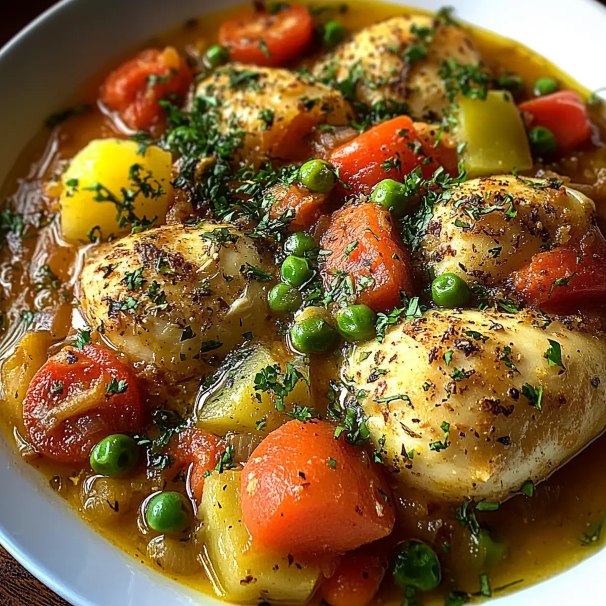 Hearty Chicken and Vegetable Stew