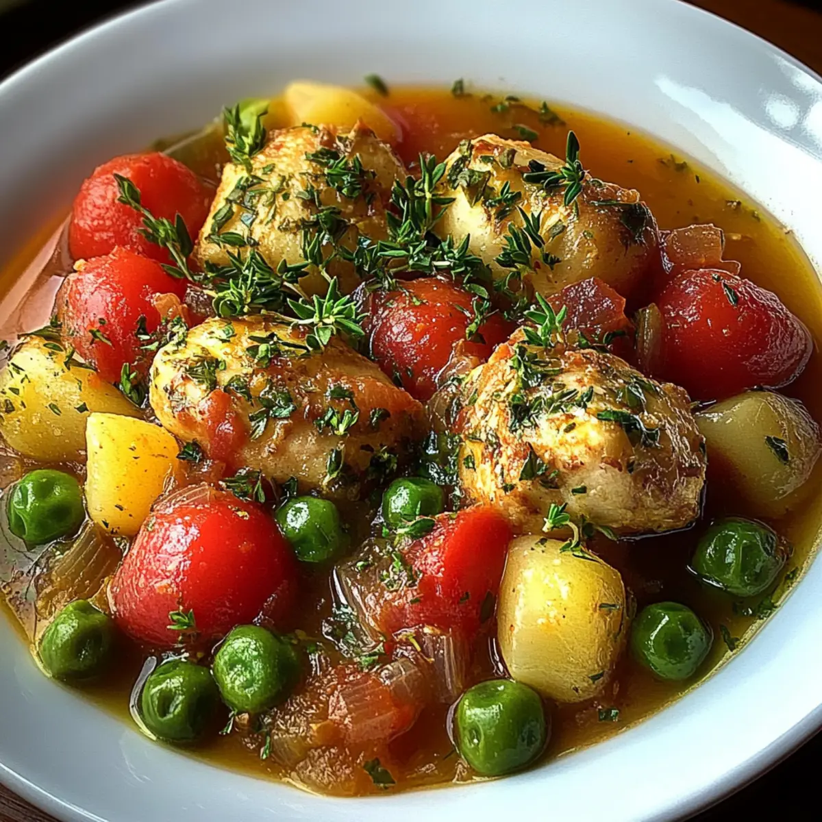 Hearty Chicken and Vegetable Stew