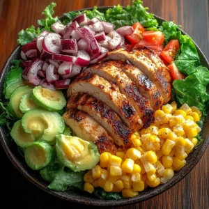 High Protein Southwest Chicken Salad