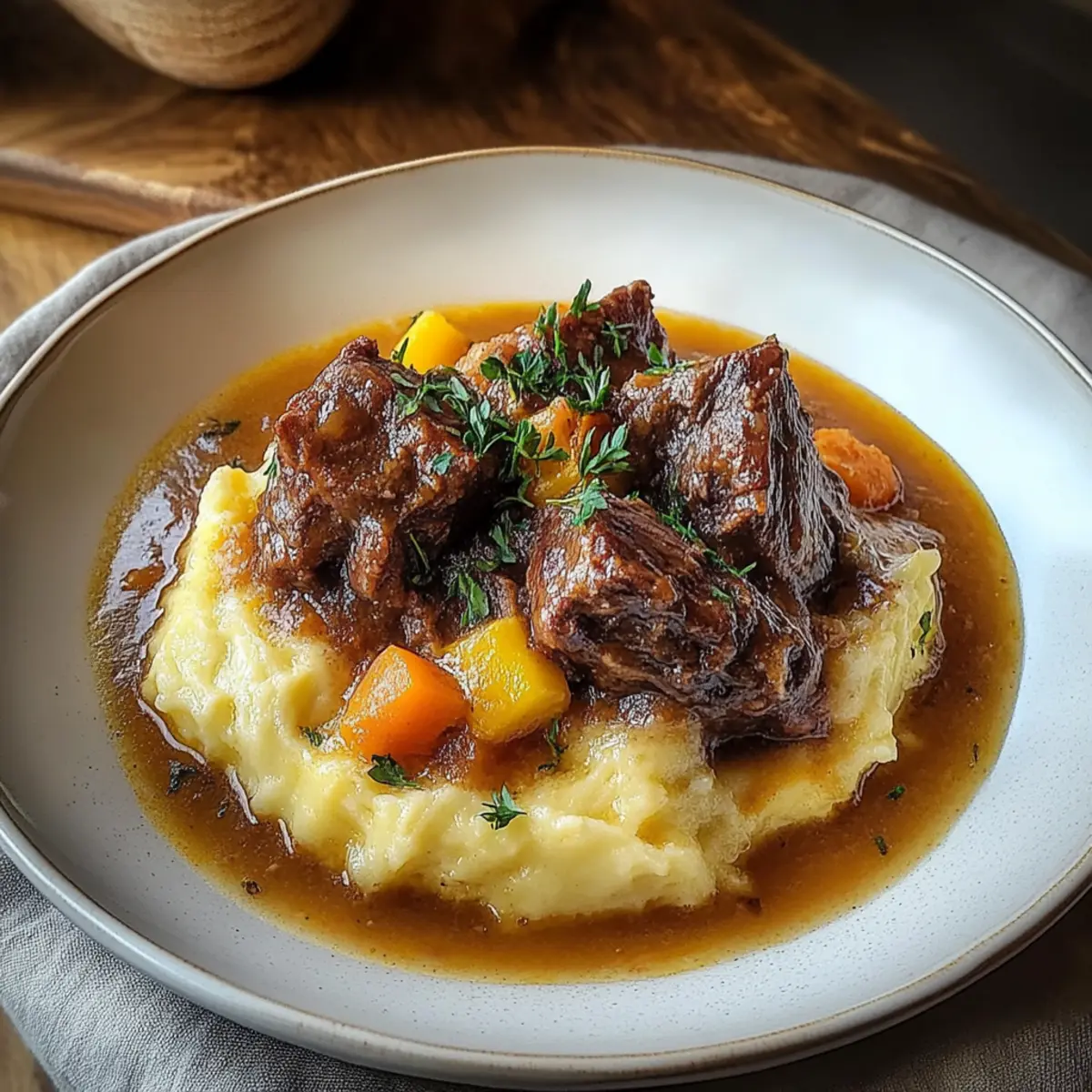 Irish Stew With Mashed Potatoes