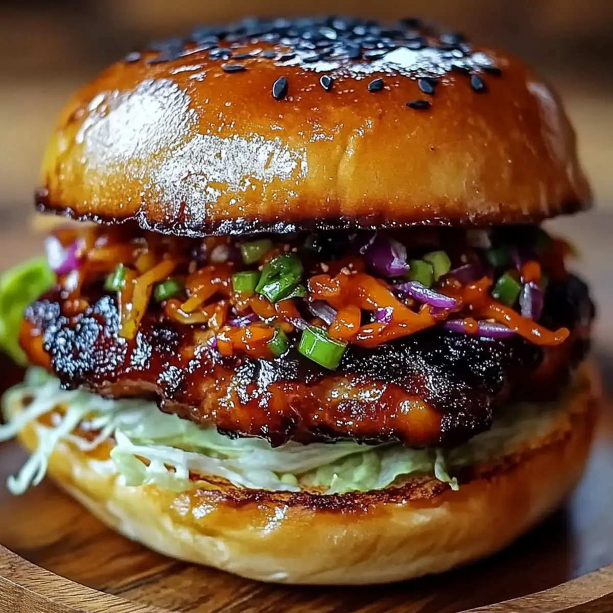 Korean BBQ Chicken Sandwich
