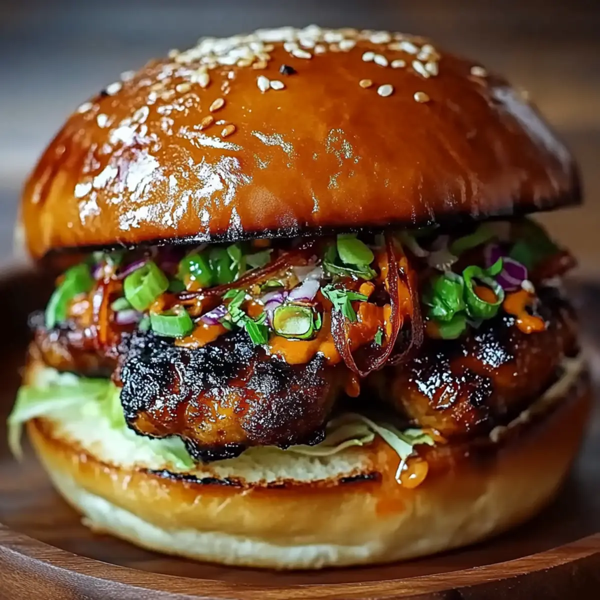 Korean BBQ Chicken Sandwich