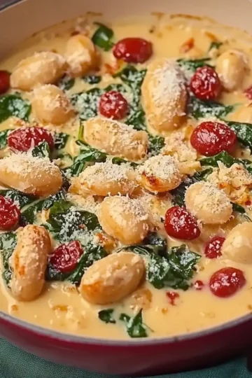 Marry Me Butter Beans With Creamy Tuscan Sauce