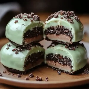 Mint Oreo Truffles
