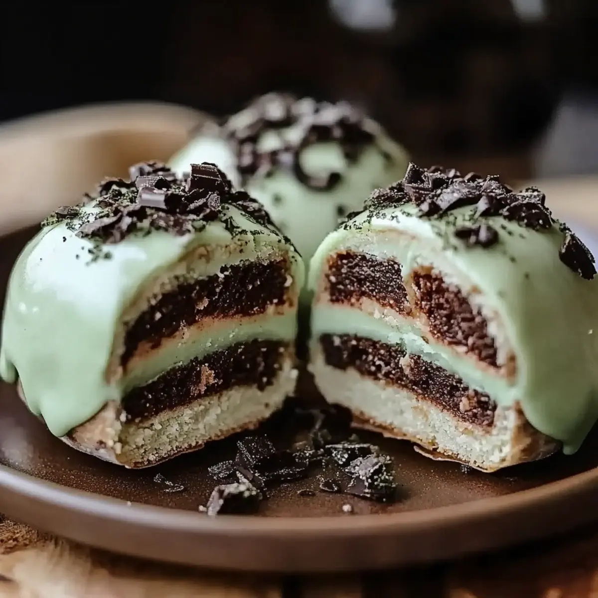 Mint Oreo Truffles