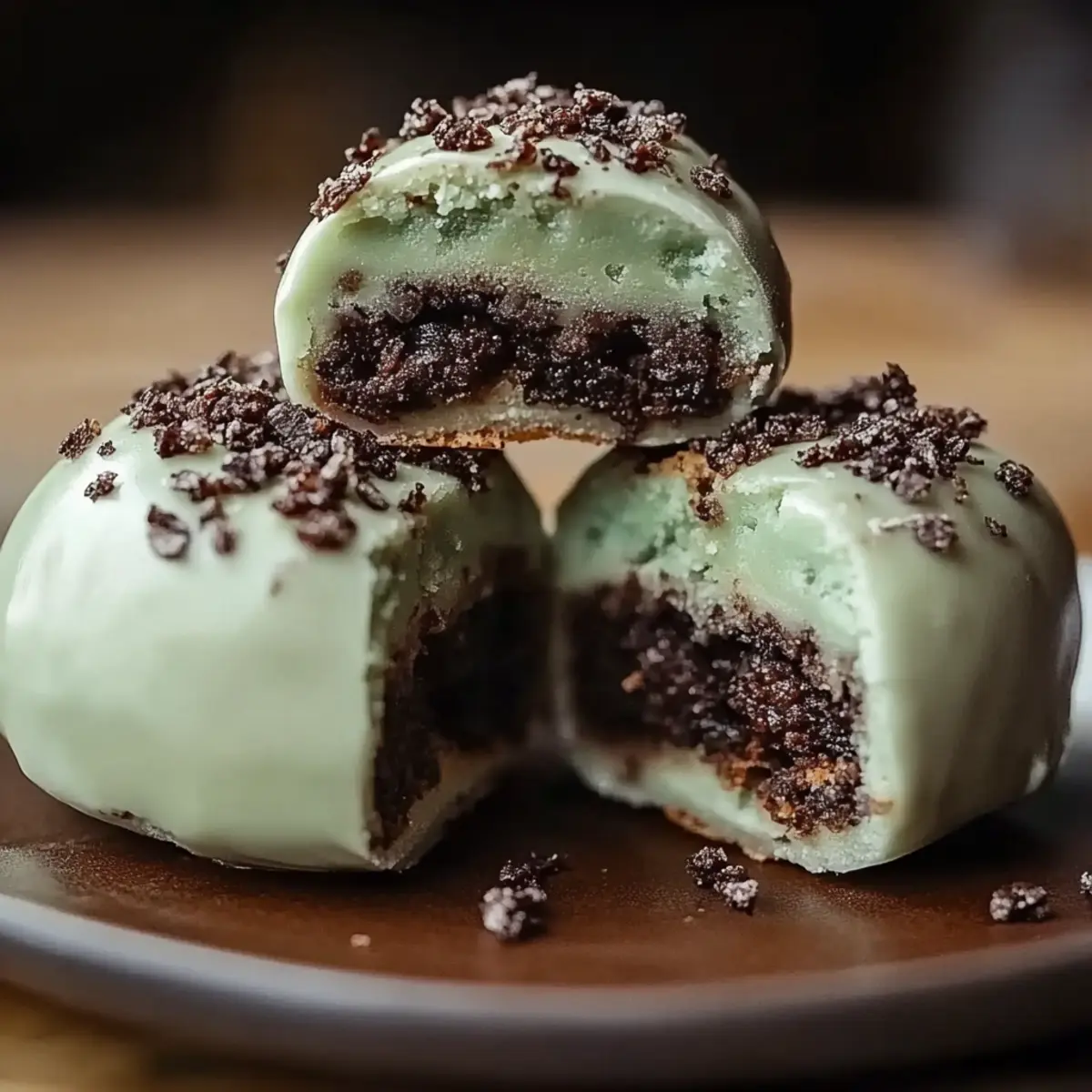 Mint Oreo Truffles