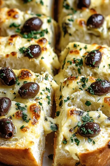 Olive Cheese Bread