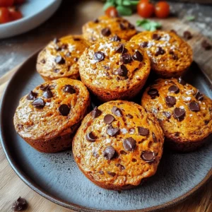 Pumpkin Chocolate Chip Muffins Gluten Free