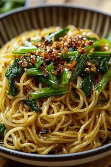 Scallion Oil Noodles