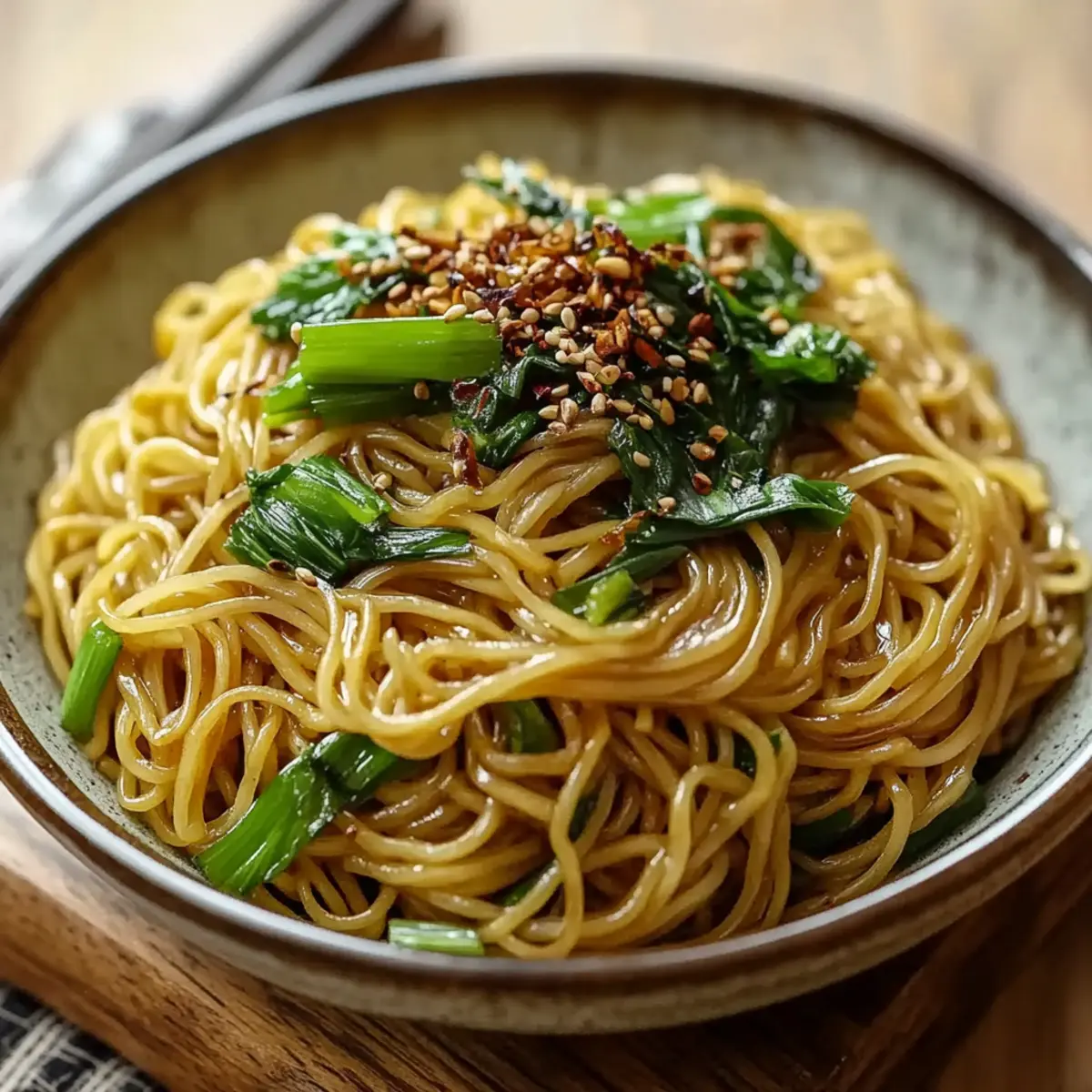Scallion Oil Noodles