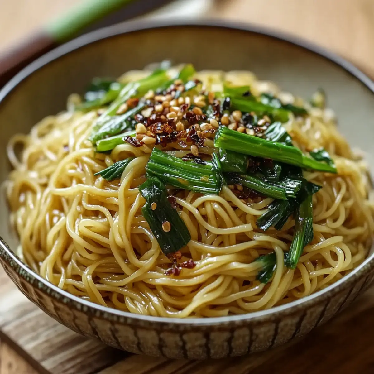 Scallion Oil Noodles
