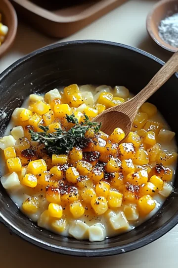 Skillet Corn with Honey Butter