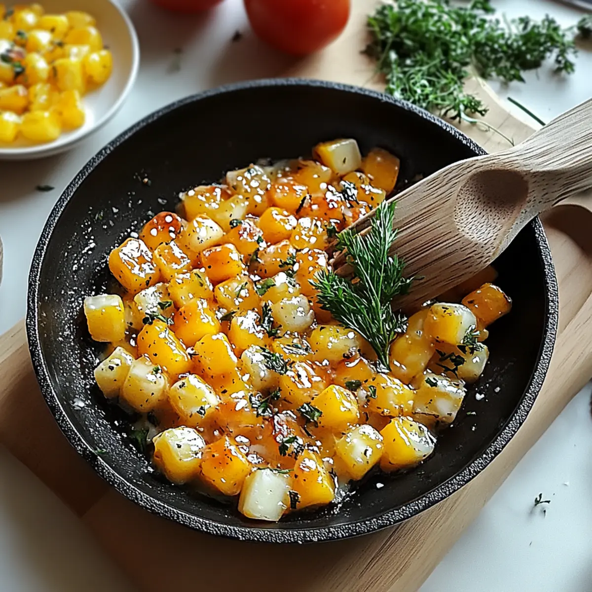 Skillet Corn with Honey Butter