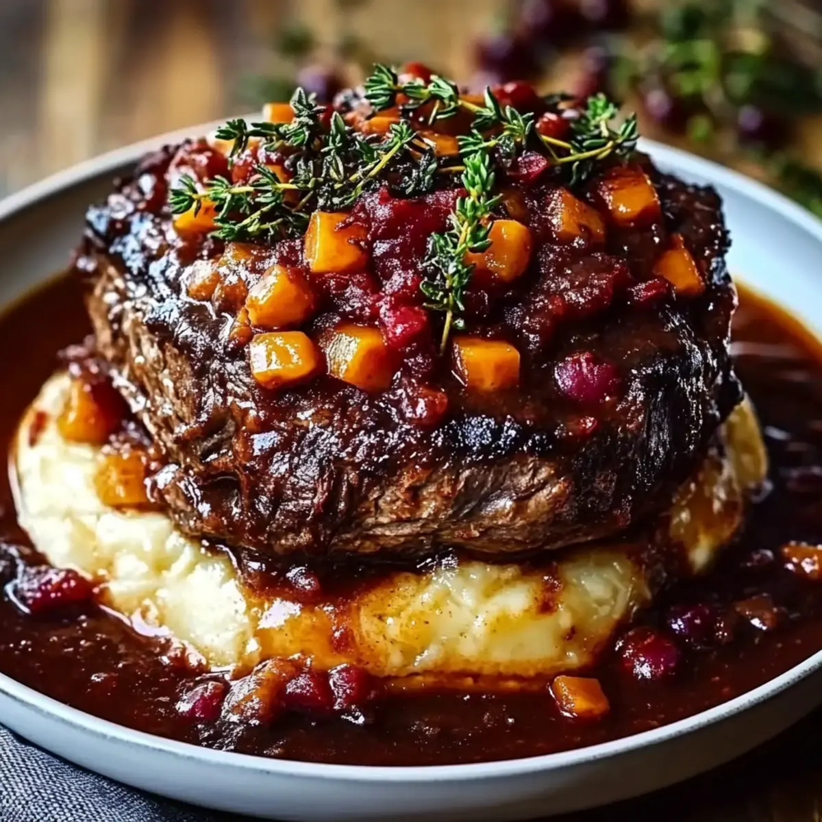 Slow-Braised Beef Roast