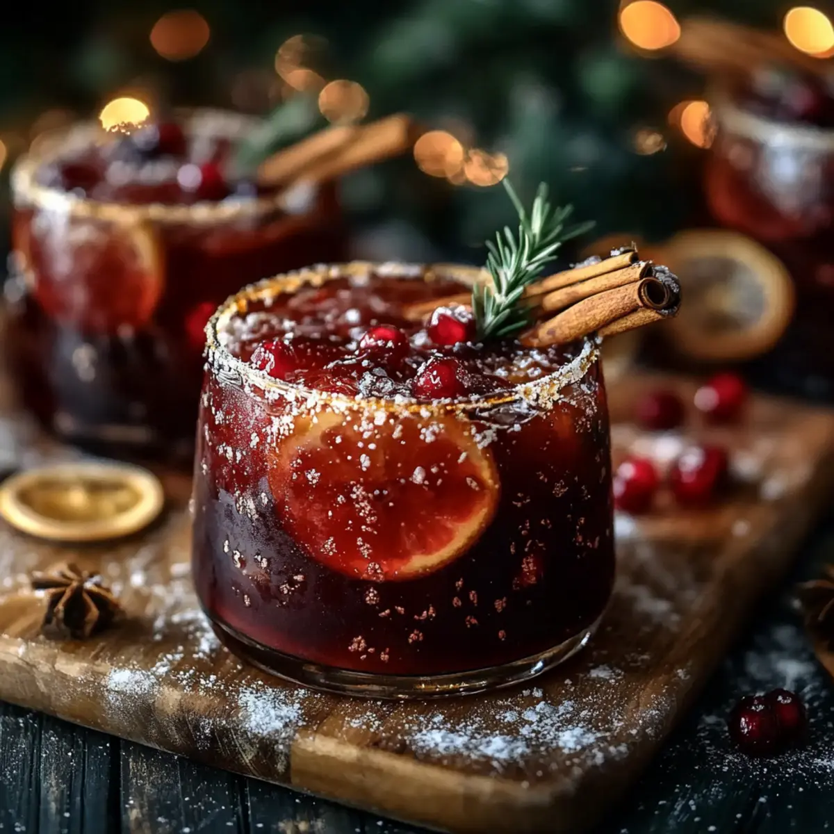 Spiced Christmas Margarita