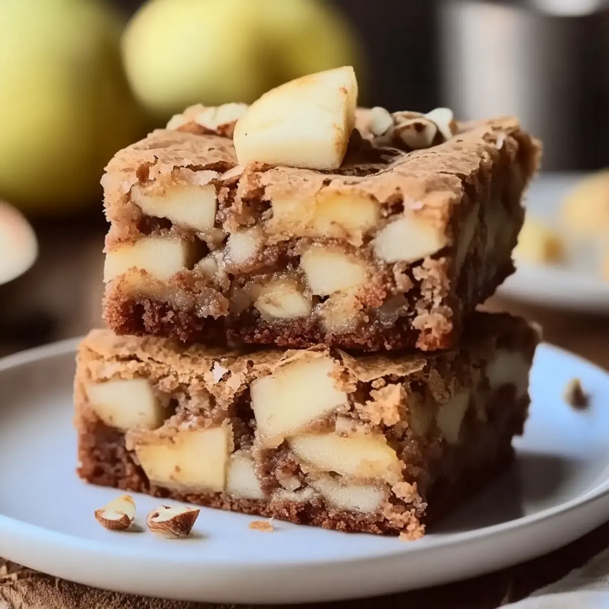 Apple Brownies