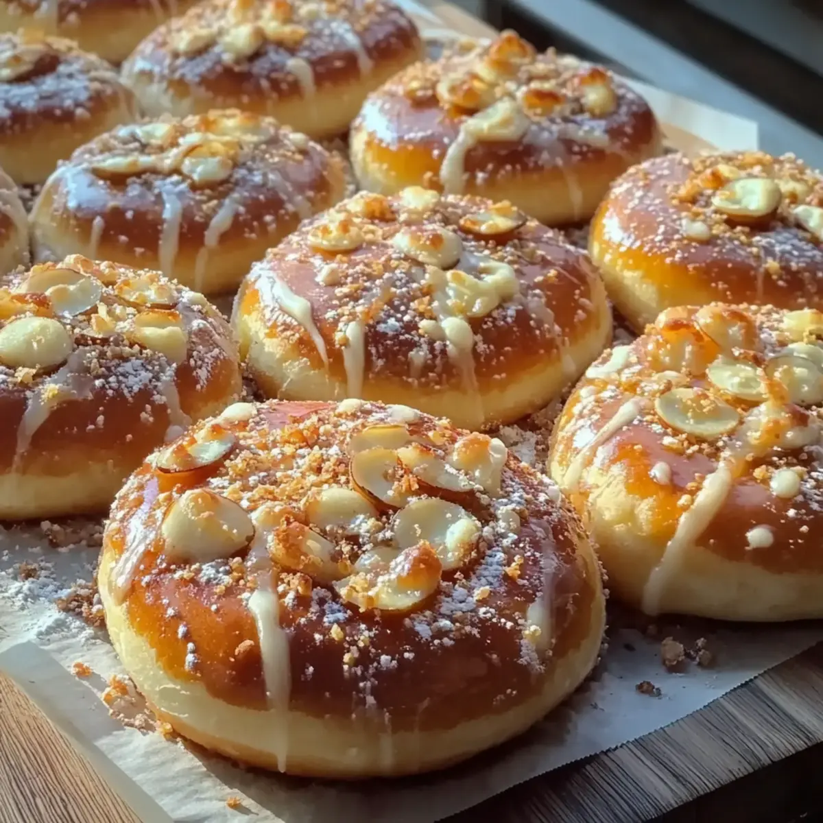 Apple Cheesecake Buns