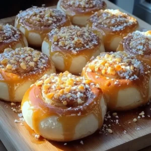 Apple Cheesecake Buns