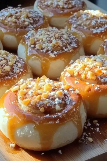Apple Cheesecake Buns