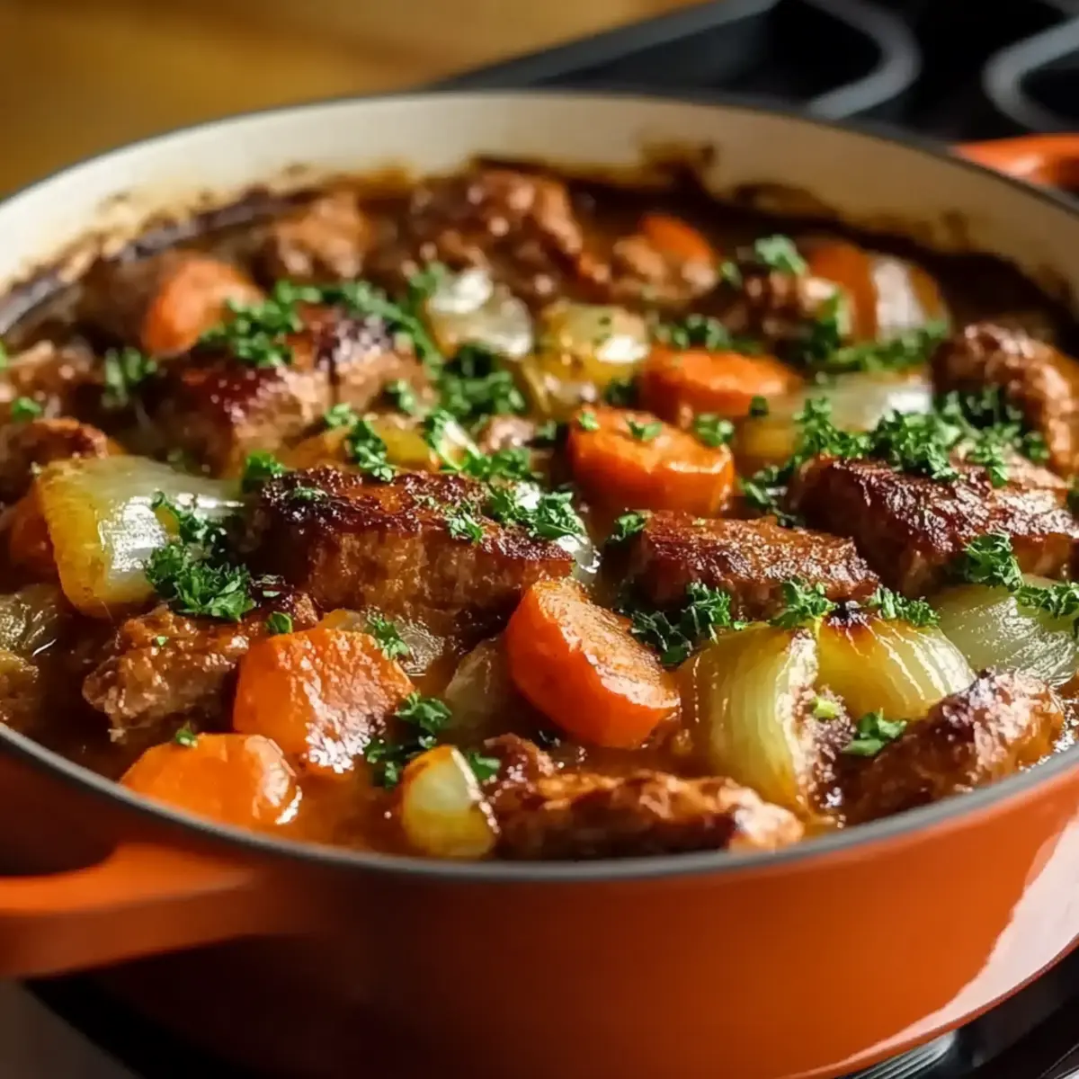 Beef Sausage Casserole