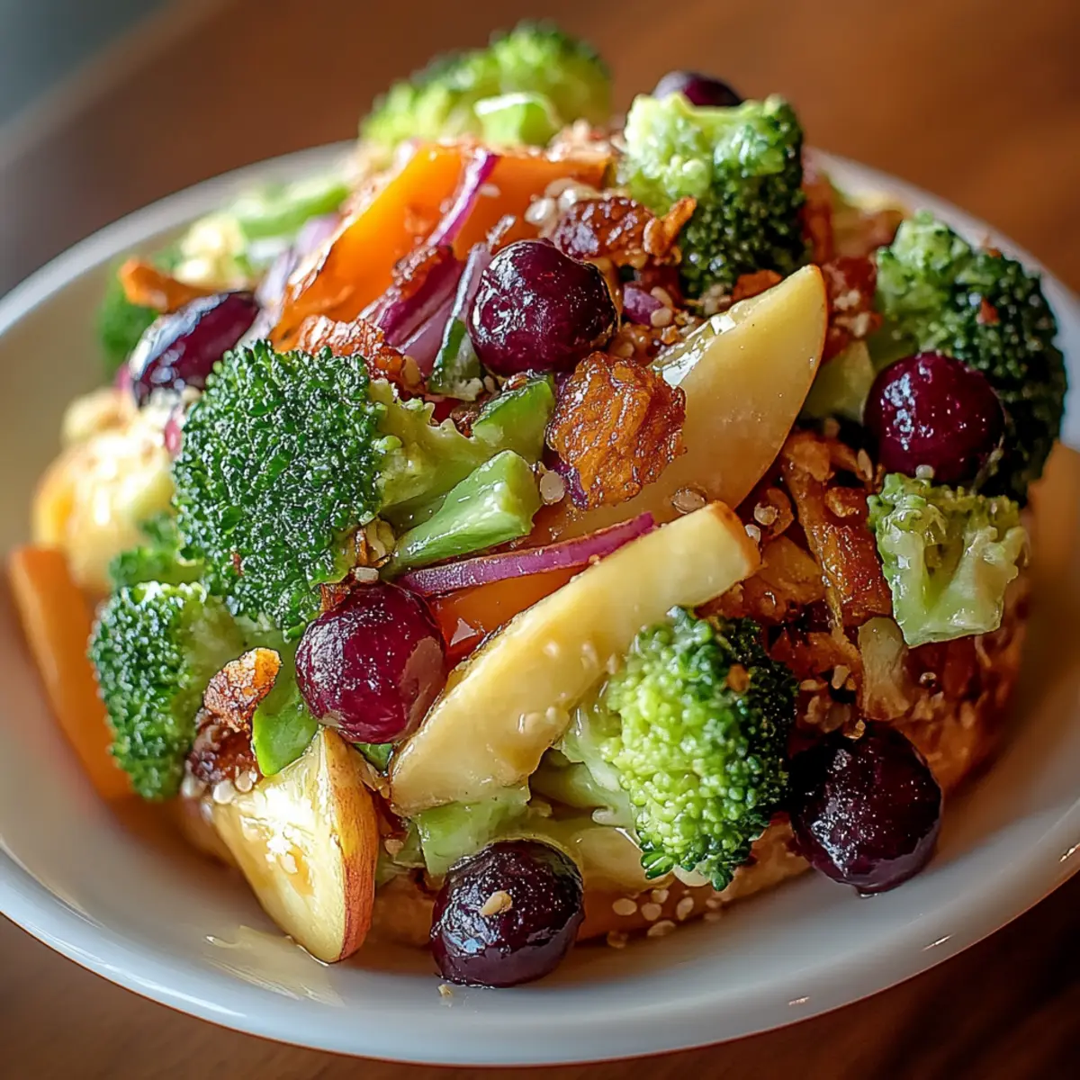 Broccoli Apple Crunch Salad