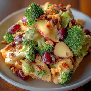 Broccoli Apple Crunch Salad