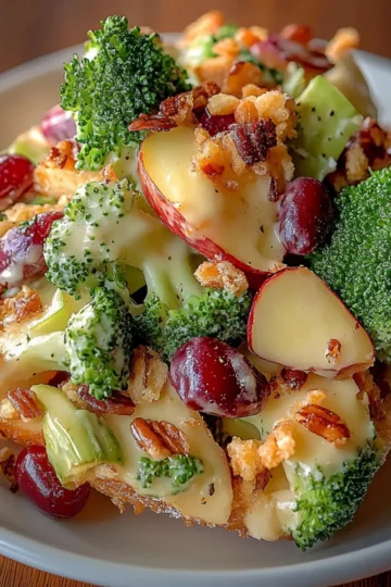 Broccoli Apple Crunch Salad