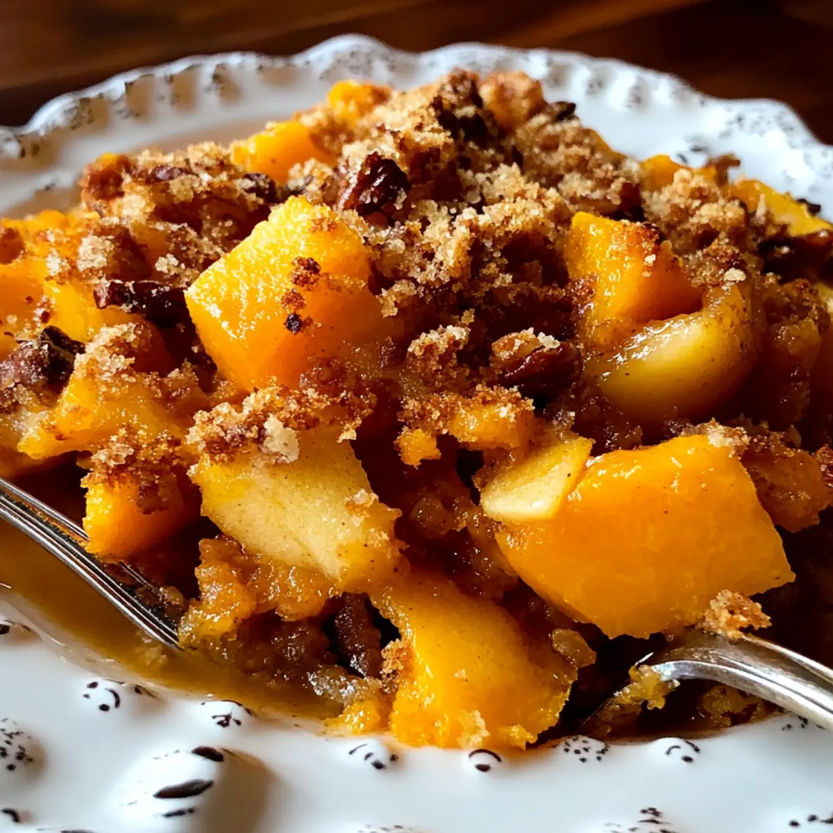 Butternut Squash Apple Bake