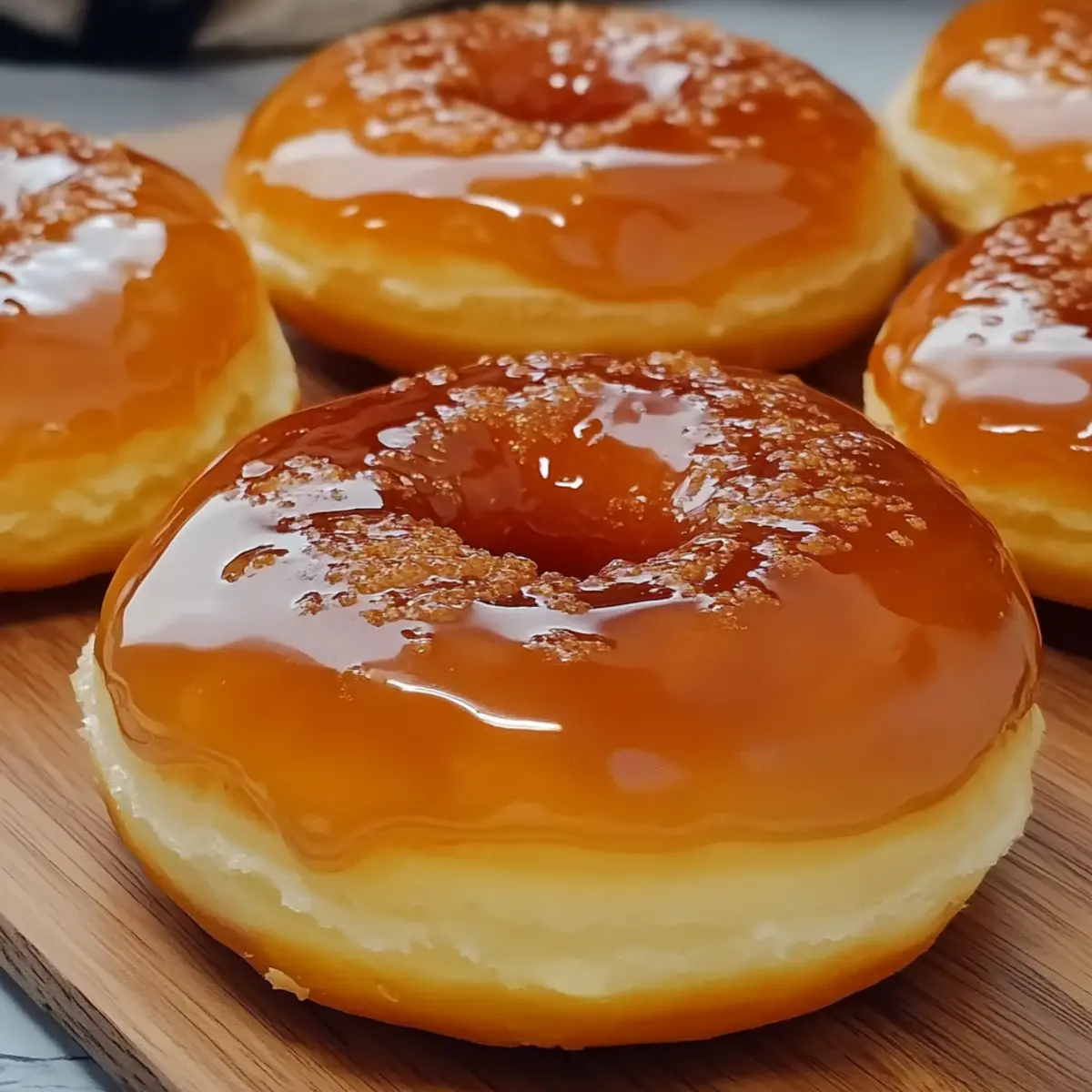 Caramelized Crème Brûlée Donuts
