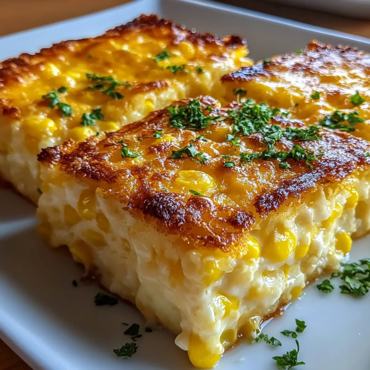 Cheesy Cream Cheese Corn Casserole