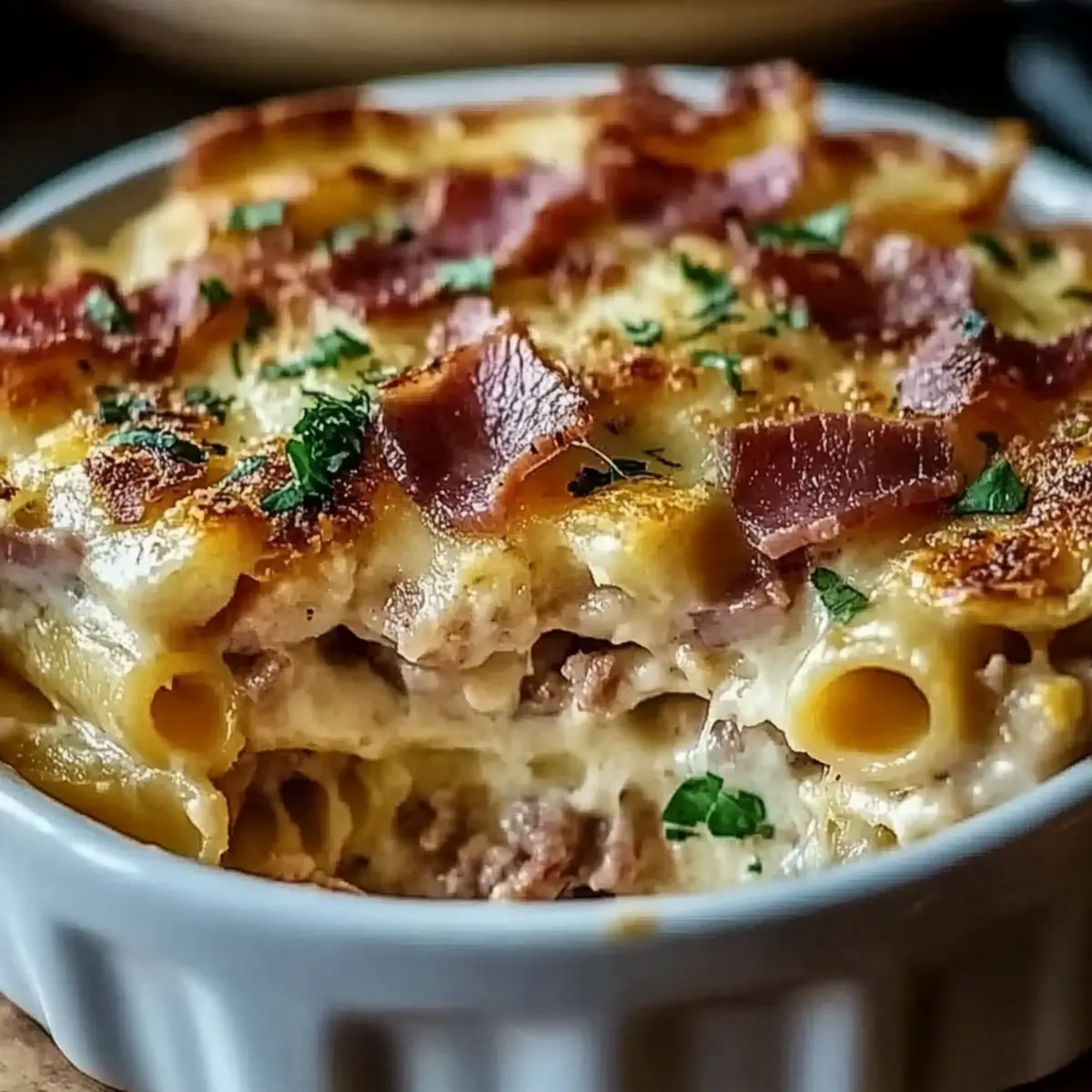 Chicken Cordon Bleu Casserole