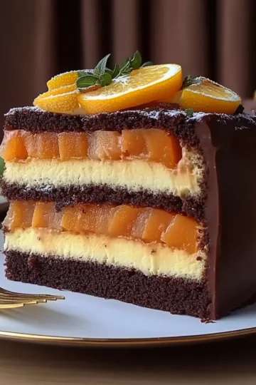 Chocolate & Orange Punchcake