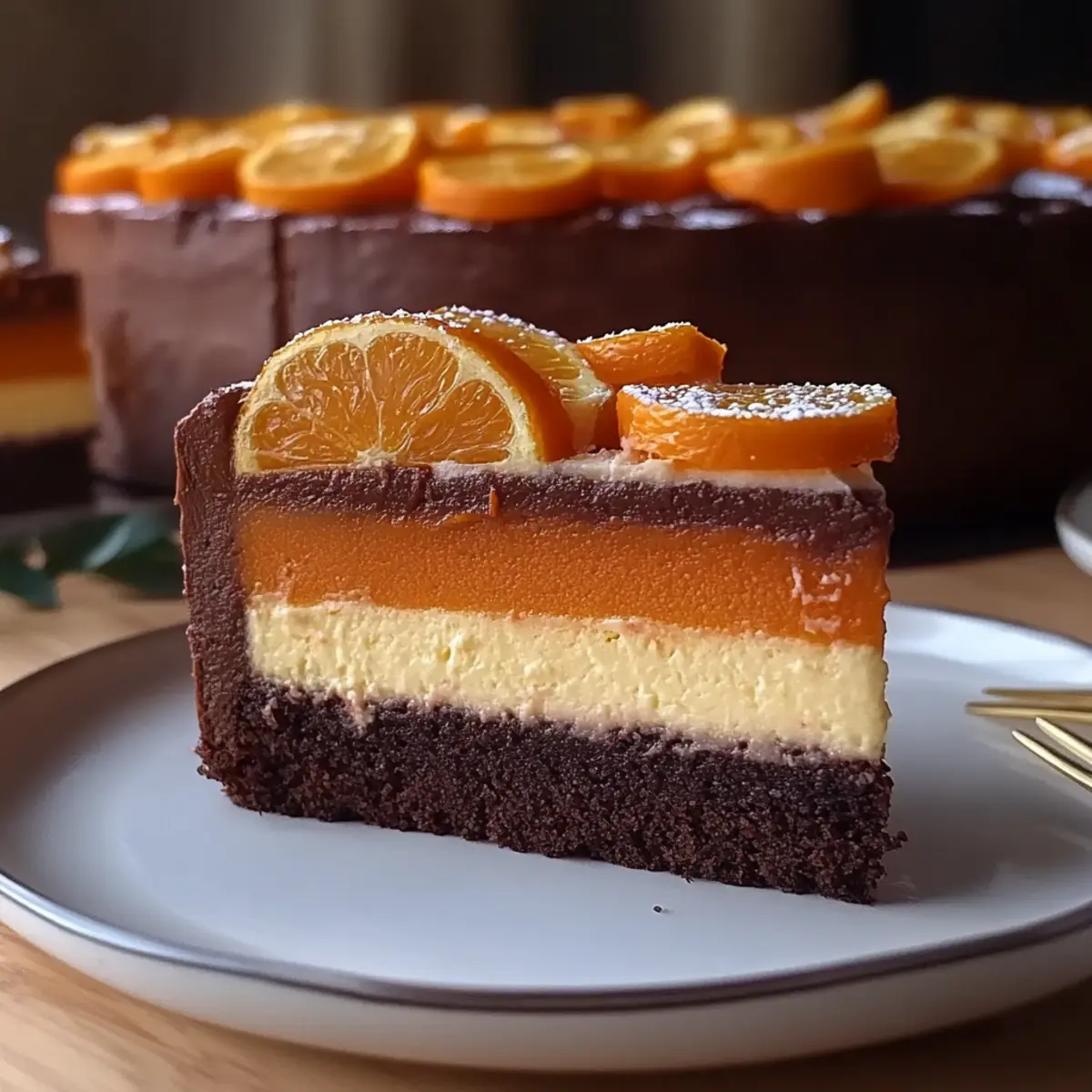 Chocolate & Orange Punchcake