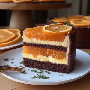 Chocolate & Orange Punchcake