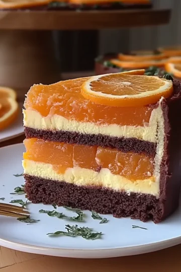 Chocolate & Orange Punchcake