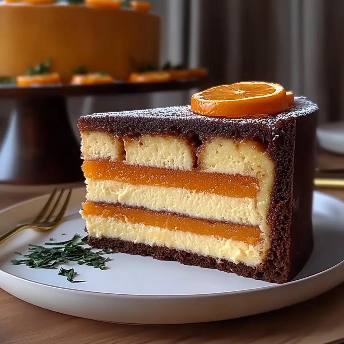 Chocolate & Orange Punchcake