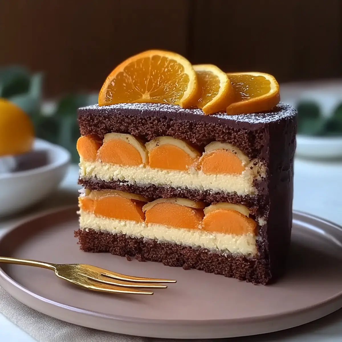 Chocolate & Orange Punchcake